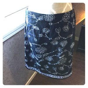 Cotton Mini Skirt